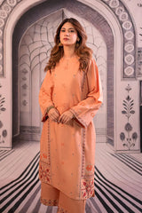 URGE - 2PC LAWN EMBROIDERED SHIRT AND EMBROIDERED TROUSER -BIC-3493